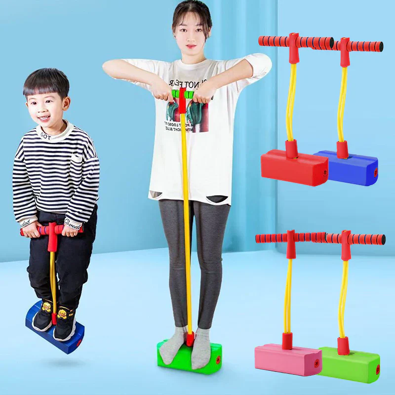 Springplezier BalansHopper – Veilige Foam Pogo-stok voor Kinderen