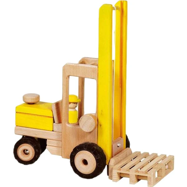 “Blije Gele Vorkheftruck!”