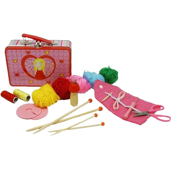 “Breien en Haken Koffer voor Creatieve Kids!”