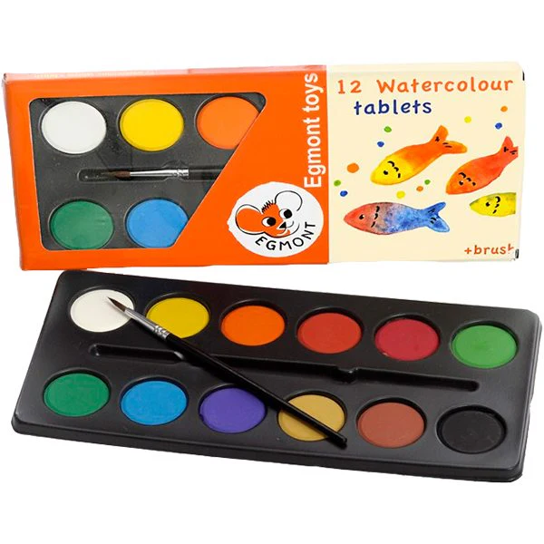 “12 Kleurrijke Waterverfjes voor Creatieve Kinderen”