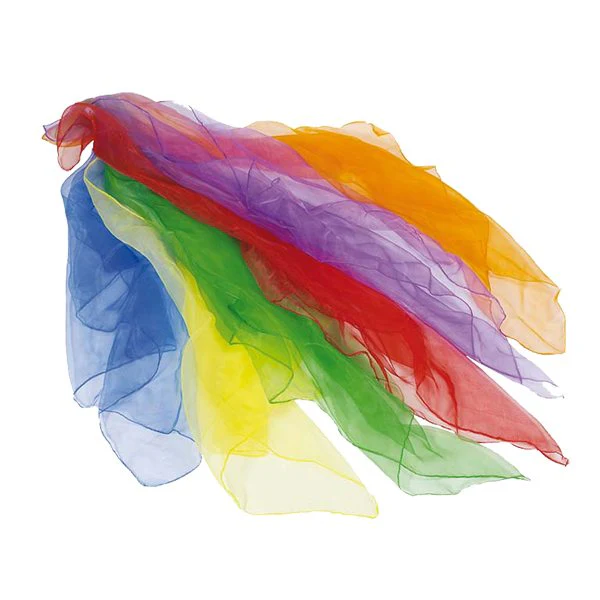 “Magische doeken in 6 vrolijke kleuren!”