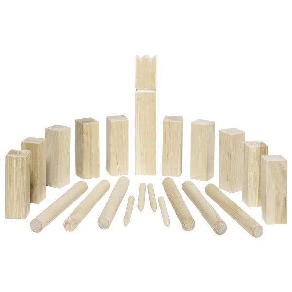 “Buiten Kubb Spel voor Kinderen!”