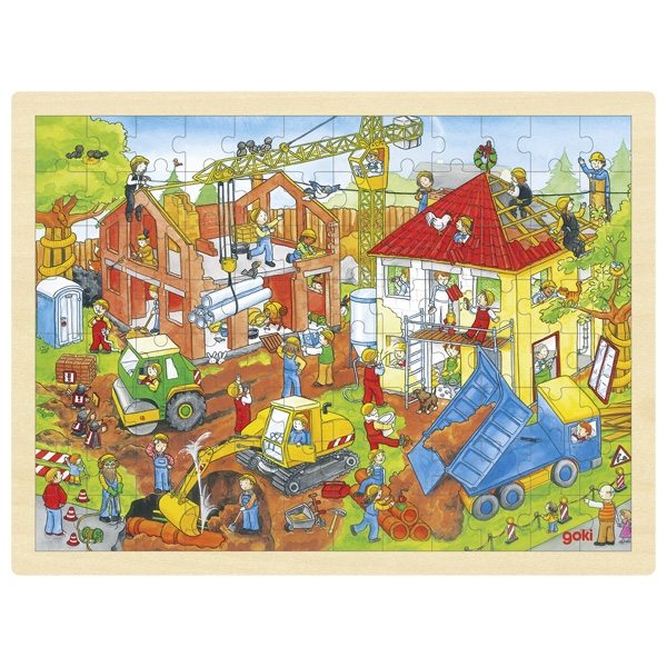 “Bouwplek Puzzel: Bouwplezier voor Kleine Handjes!”