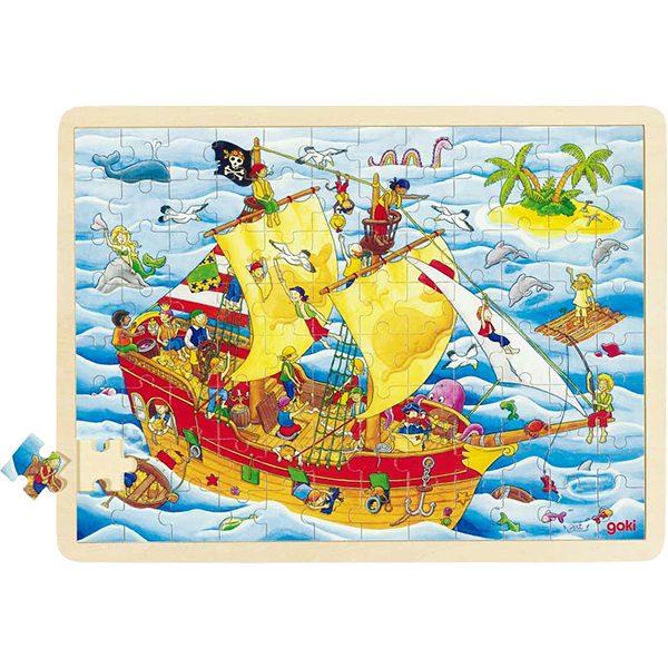 “Avontuurlijke Piraten Puzzel!”