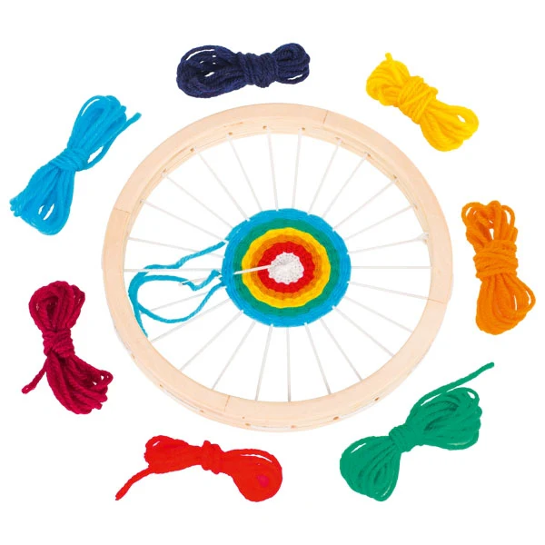 “Leuk Rond Weefraam voor Creatieve Kinderen!”