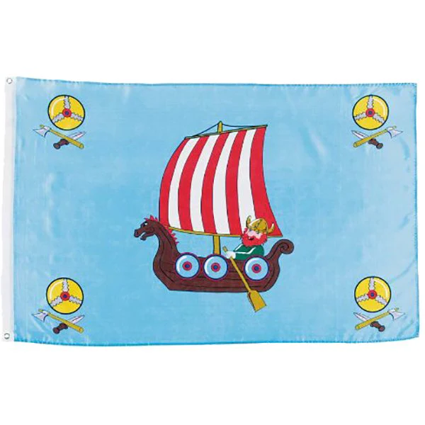 “Viking Vlag voor Avonturen!”