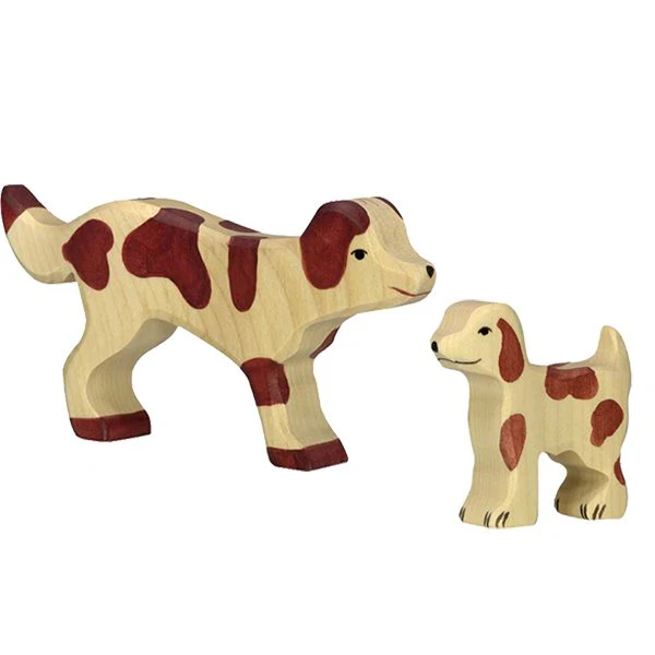 “Vriendjes: Hond en Schattige Pup!”