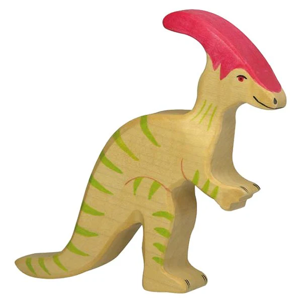 “Speel met de schattige Parasaurolophus!”