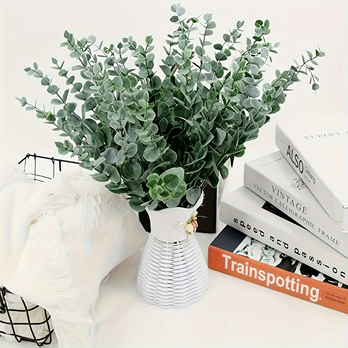 LenteEuca Kunst Eucalyptus – Decoratief Tafelstuk voor Beterschap of Chanoeka
