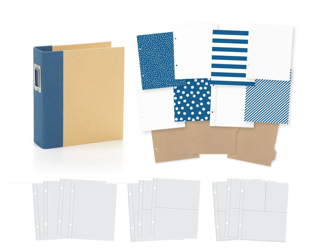Simple Stories – Sn@p! Designer Binder Navy