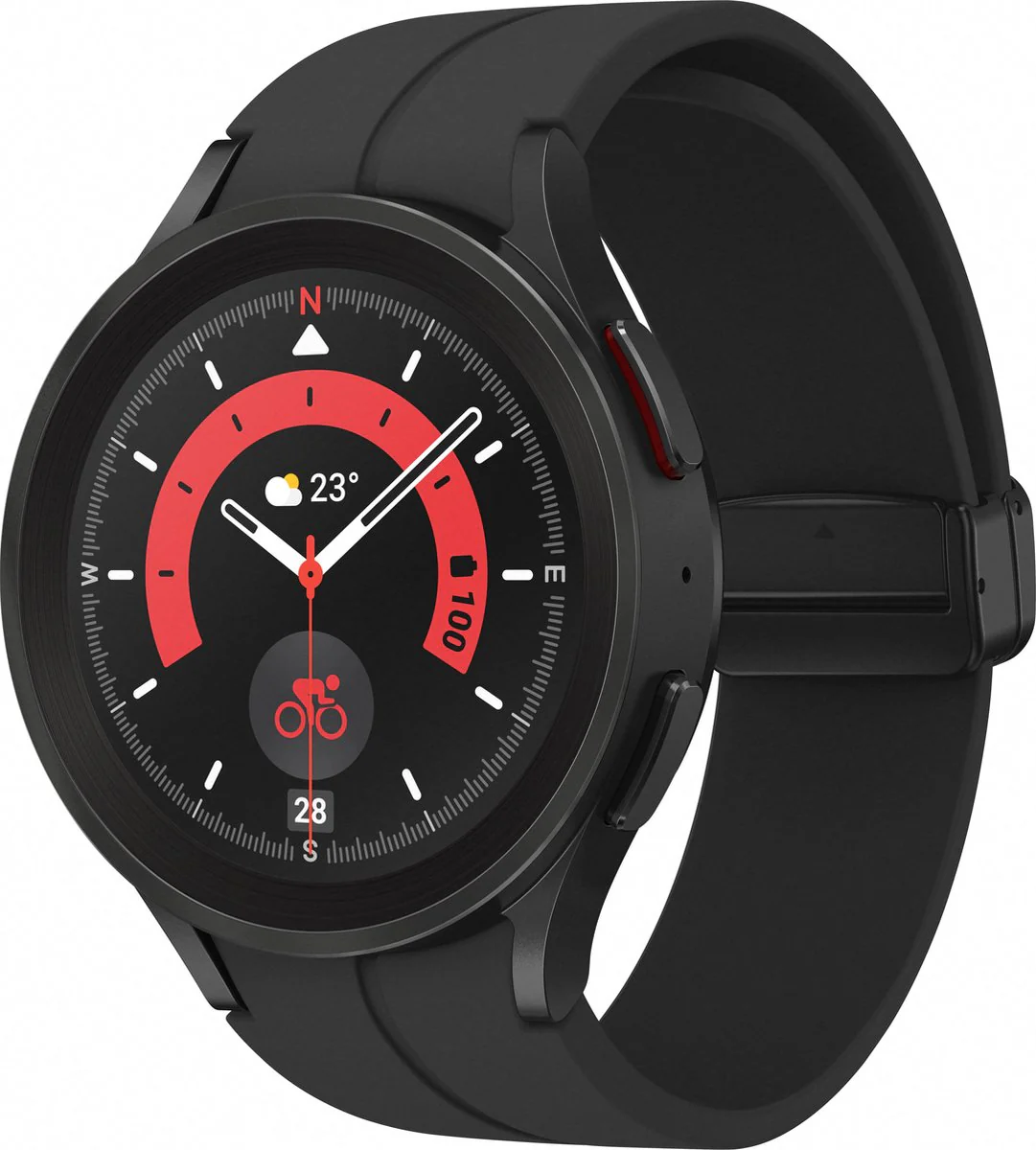 Samsung Galaxy Watch5 Pro 45mm (SM-R920) Titanium Smartwatch – Zwart
