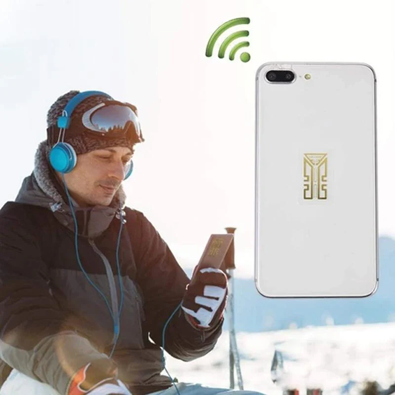 Compacte Universele Signaalversterker Sticker voor Mobiele Telefoons – 1,5 m Antenne Effect
