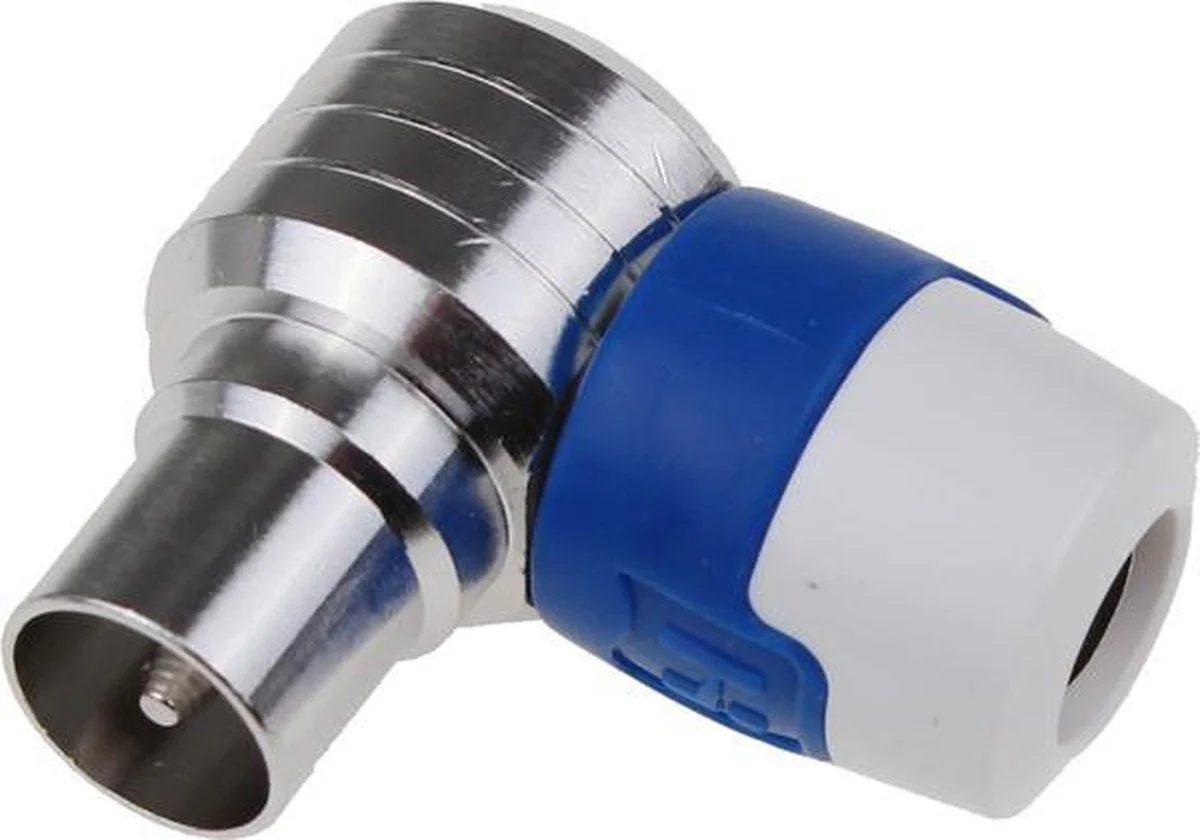 Coax Connector – (Push On, Haaks, Mannelijk) – Hirschmann