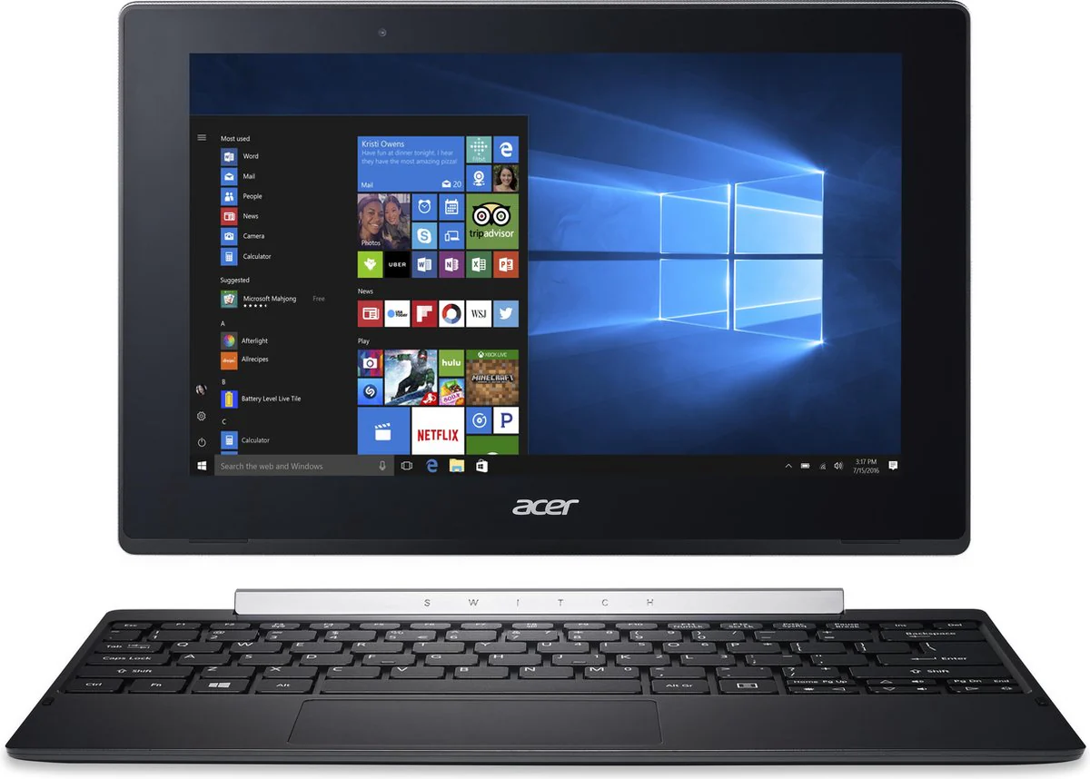 Acer Aspire SW5-017 – 2 in 1 | Atom x5-Z8350 | 4GB DDR3 | 64GB eMMC | 10.1”