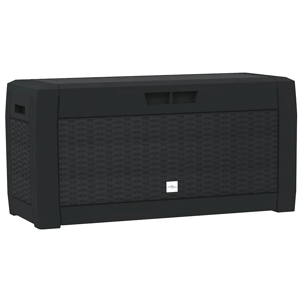 vidaXL Tuinbox 114x47x60 cm antraciet