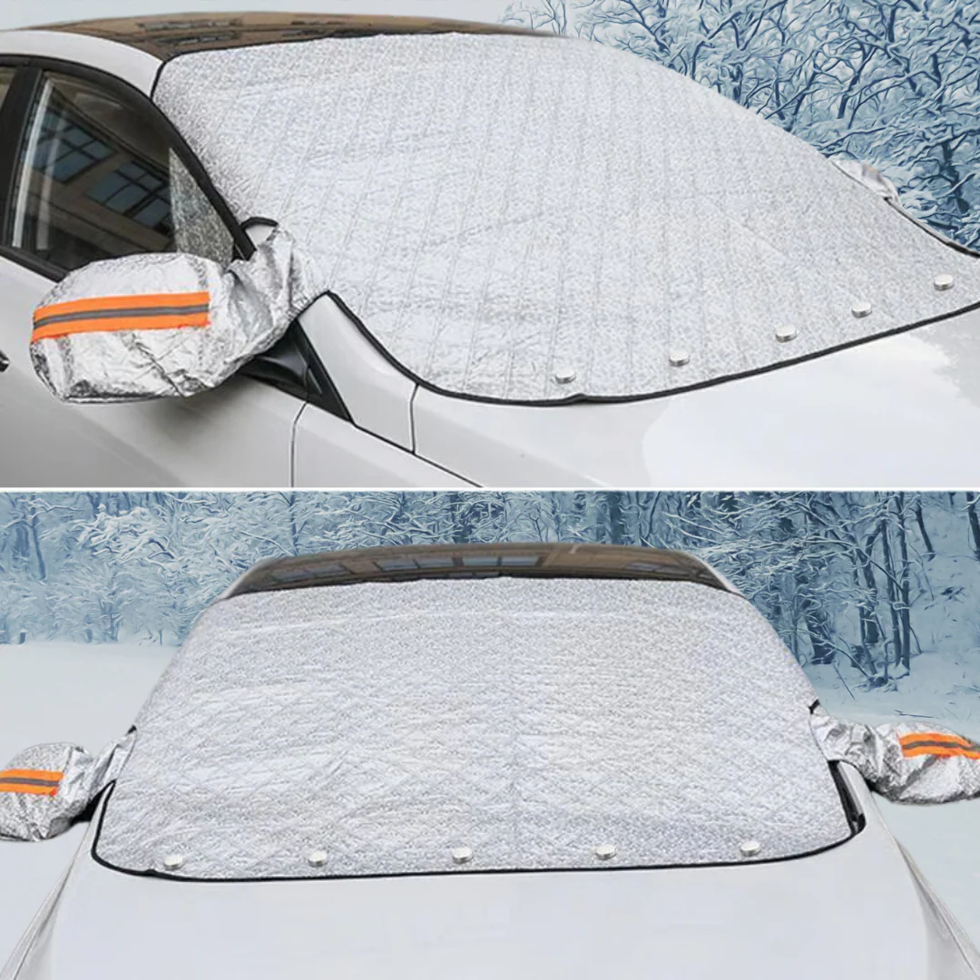 WinterShield Voorruitbeschermer Magnetisch voor voorruit en spiegels