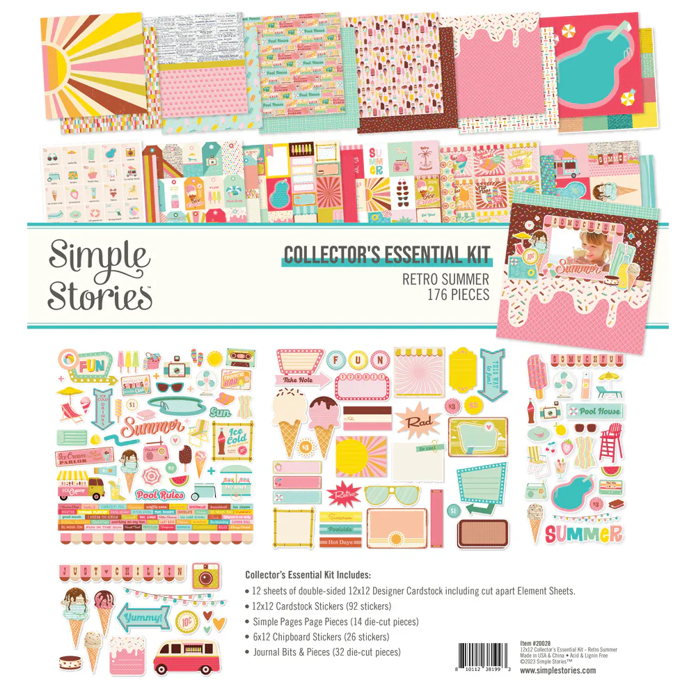 Simple Stories – Retro Summer Collector’s Essential Kit
