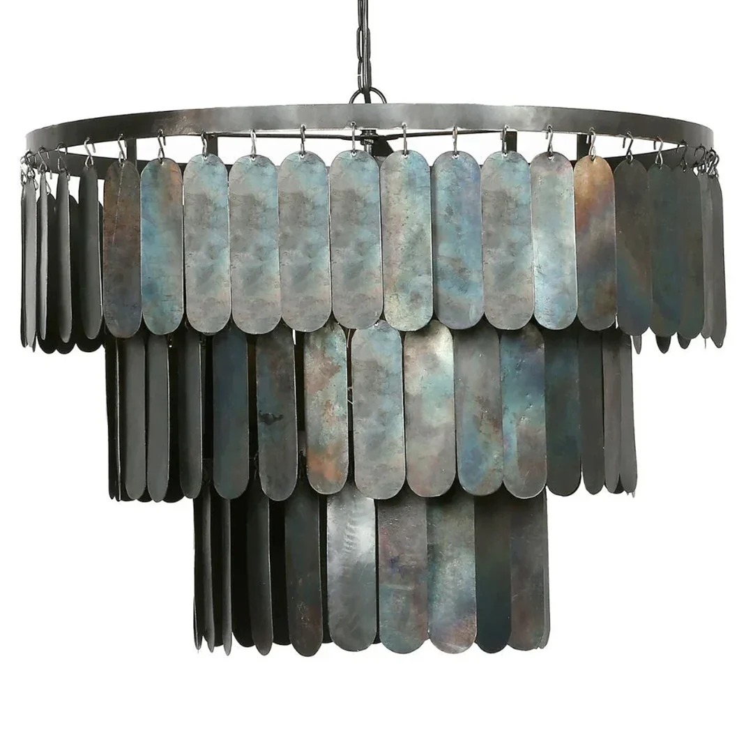 Hanglamp metalen schijven Amber L Hanglamp metalen schijven Amber L