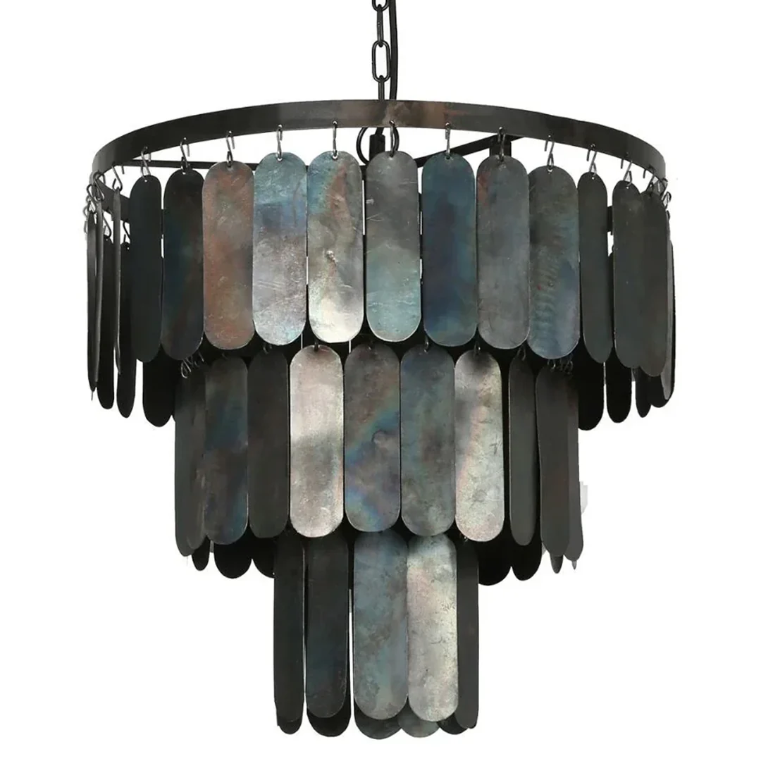 Hanglamp metalen schijven Amber M Hanglamp metalen schijven Amber M
