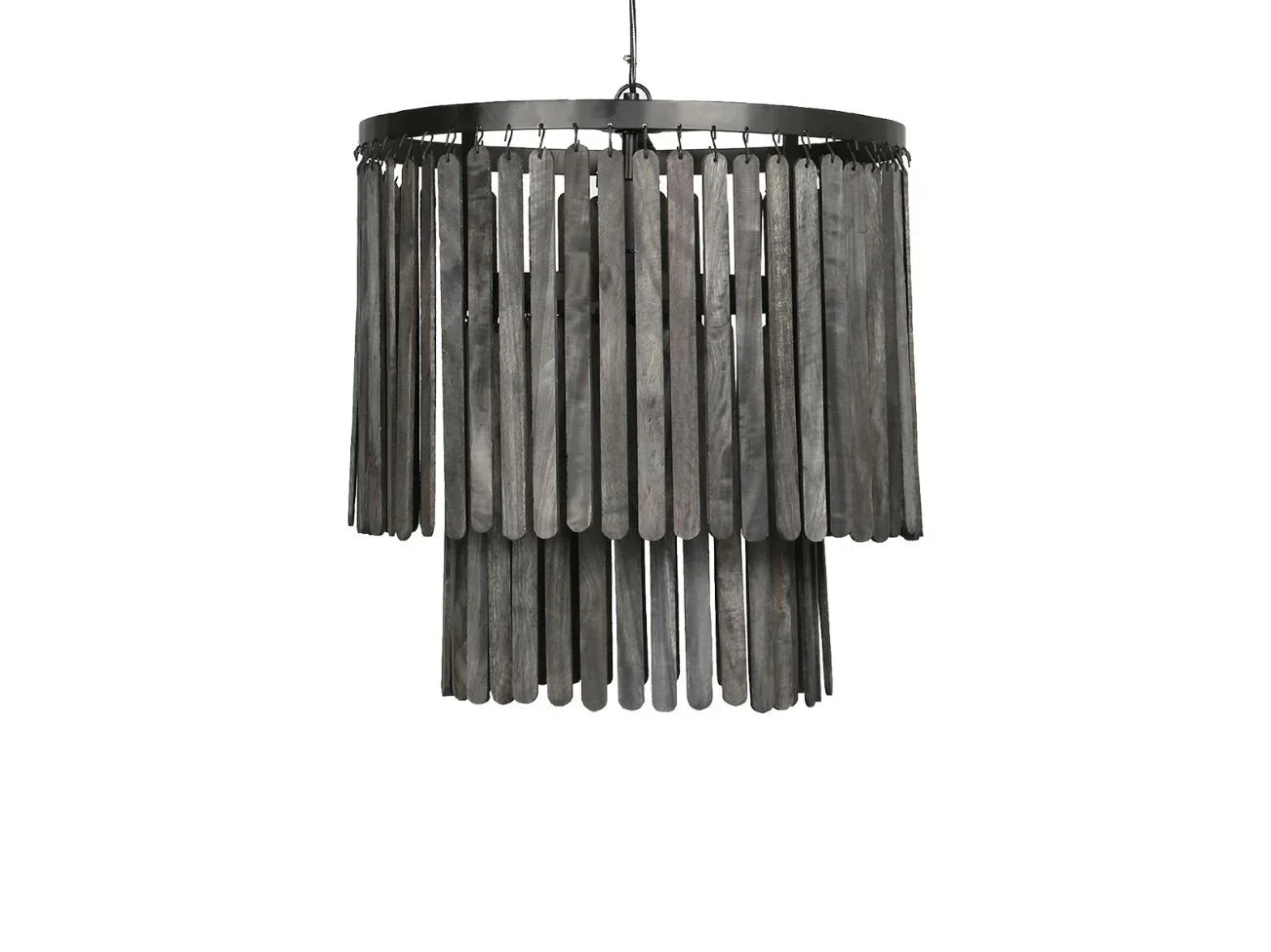 Hanglamp houten lamellen Sophie S