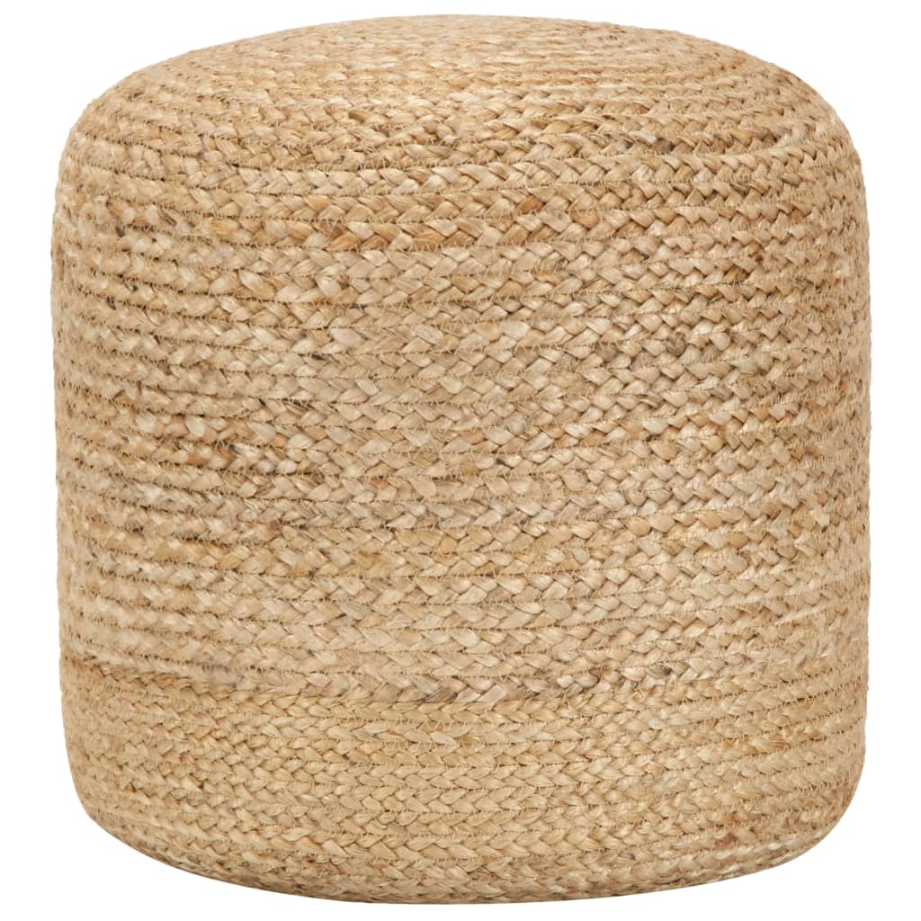 vidaXL Poef handgemaakt 40×45 cm jute