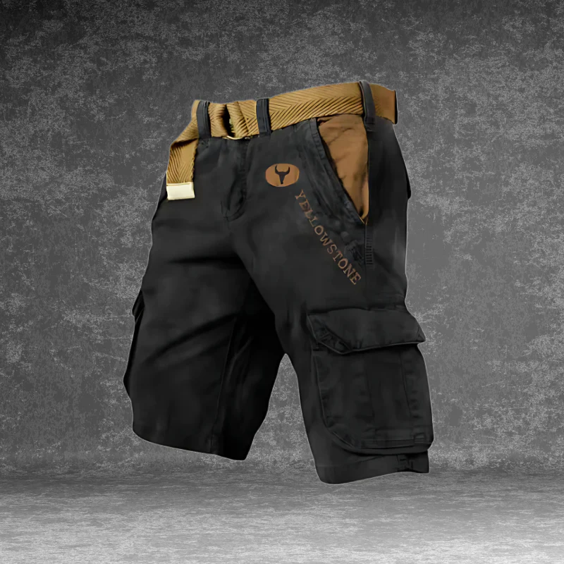 TrailFlex Pro Cargo Shorts – Comfortabele Heren Short met Meerdere Zakken, Ademend & Duurzaam voor Outdoor & Casual Gebruik