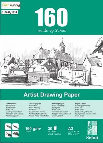Schut – Blok Tekenpapier A3