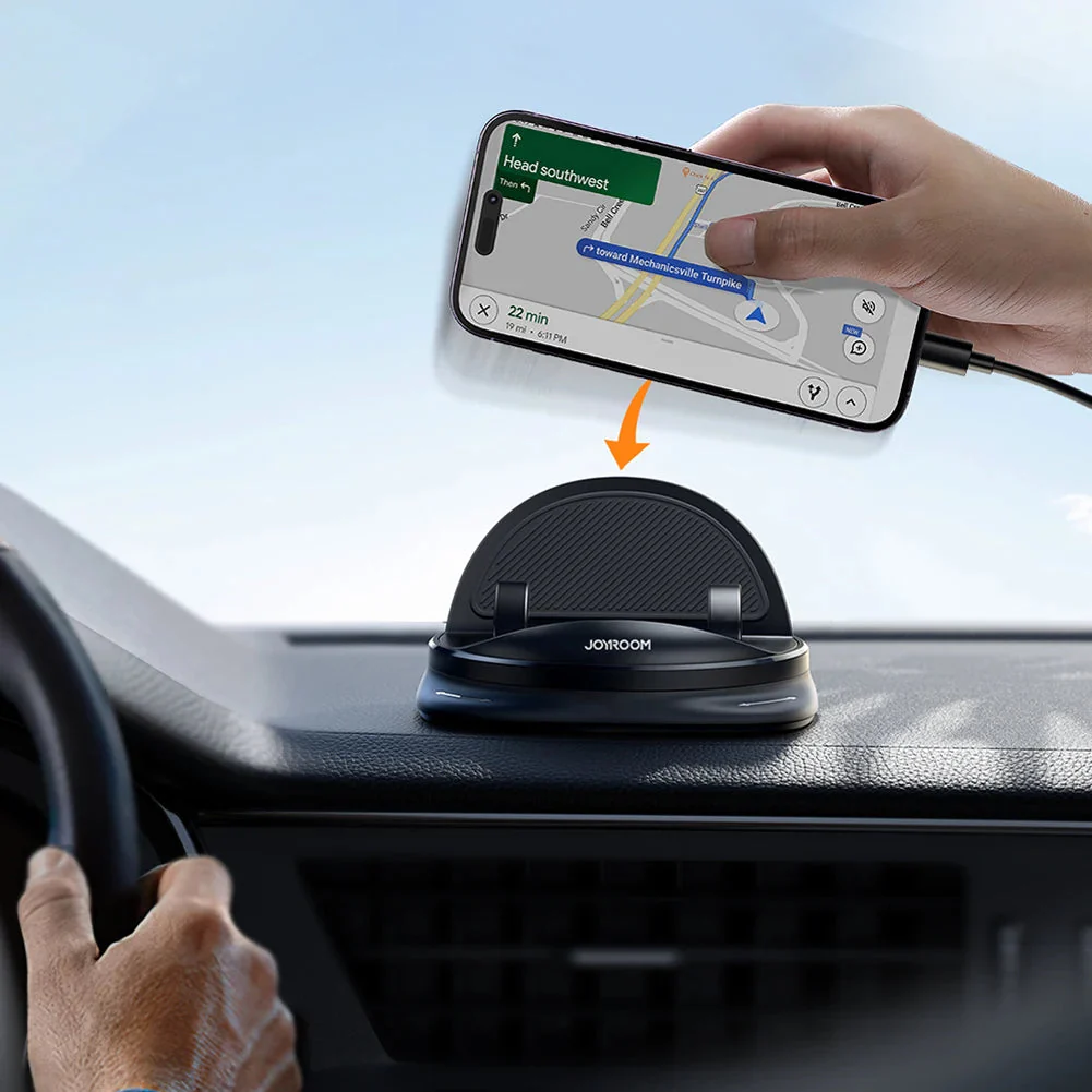 Draaibare Autohouder voor Smartphone met 360 Graden Verstelling