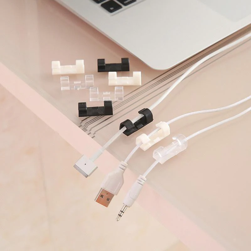 Finisher Zelfklevende Kabelklemmen – 20 Stuks Kabel Organizer Set