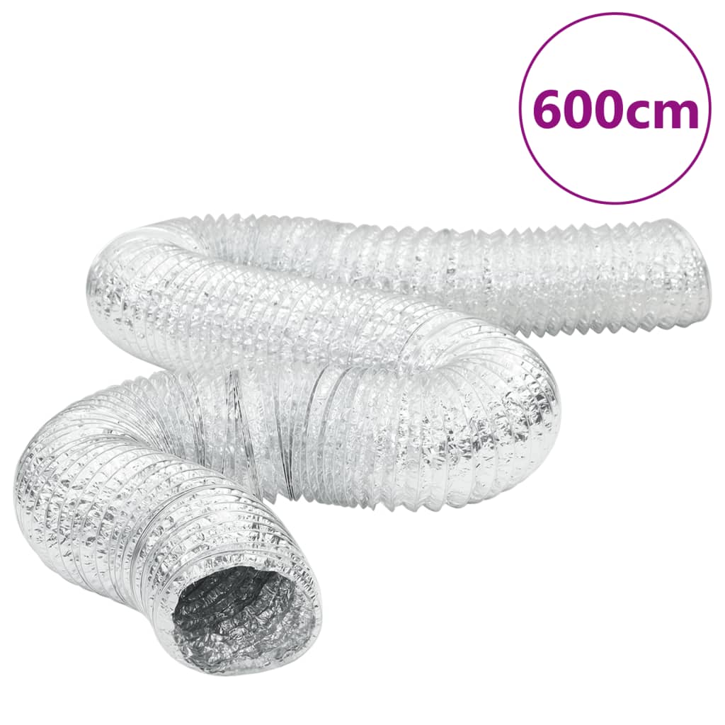 vidaXL Ventilatieslang Ø20 cm 6 m aluminium