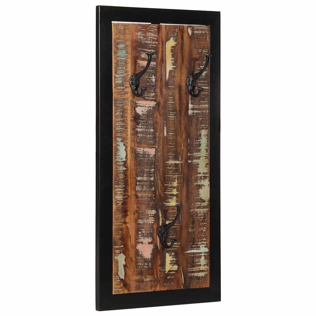 vidaXL Kapstok 40x2x80 cm massief ruw mangohout