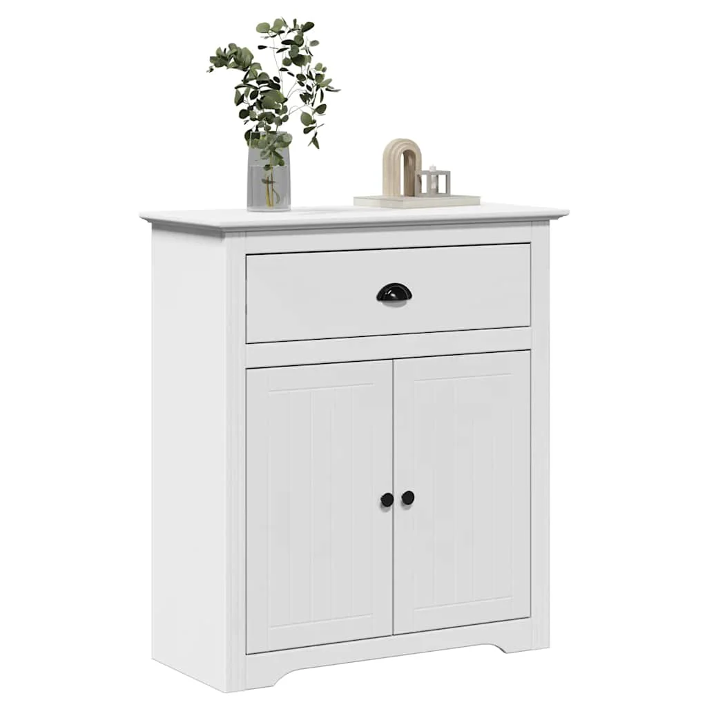 vidaXL Gangkast BODO 80x35x90 cm wit