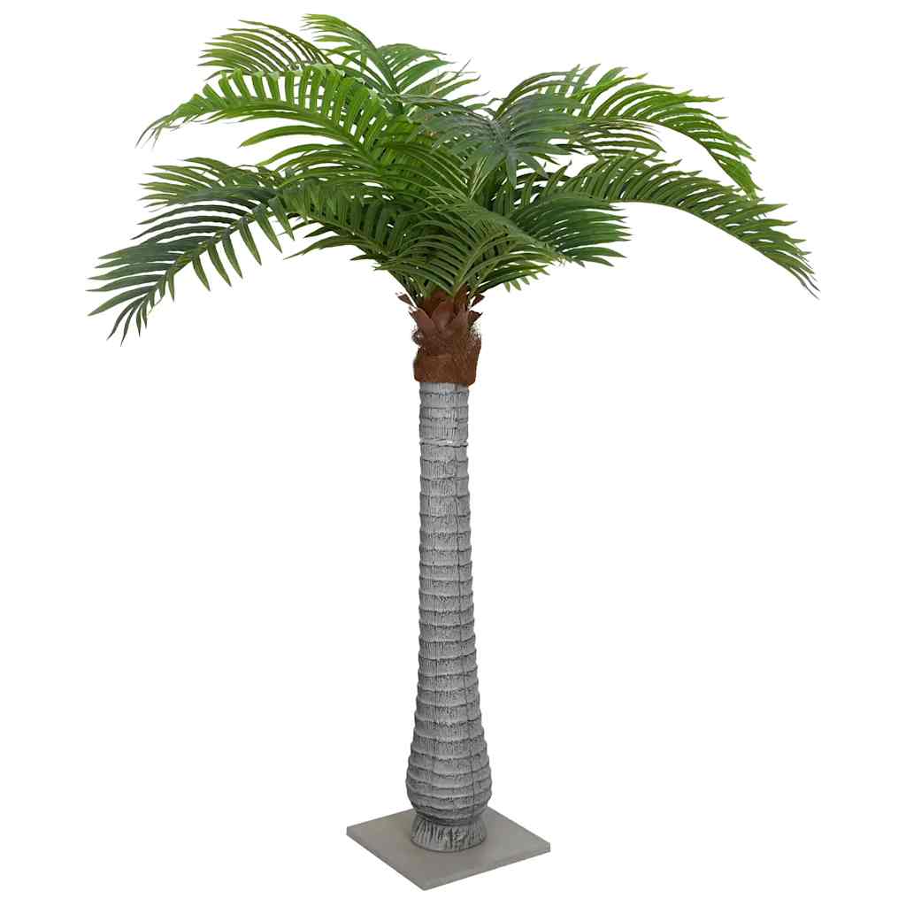 vidaXL Kunstpalmboom 12 bladeren 150 cm groen