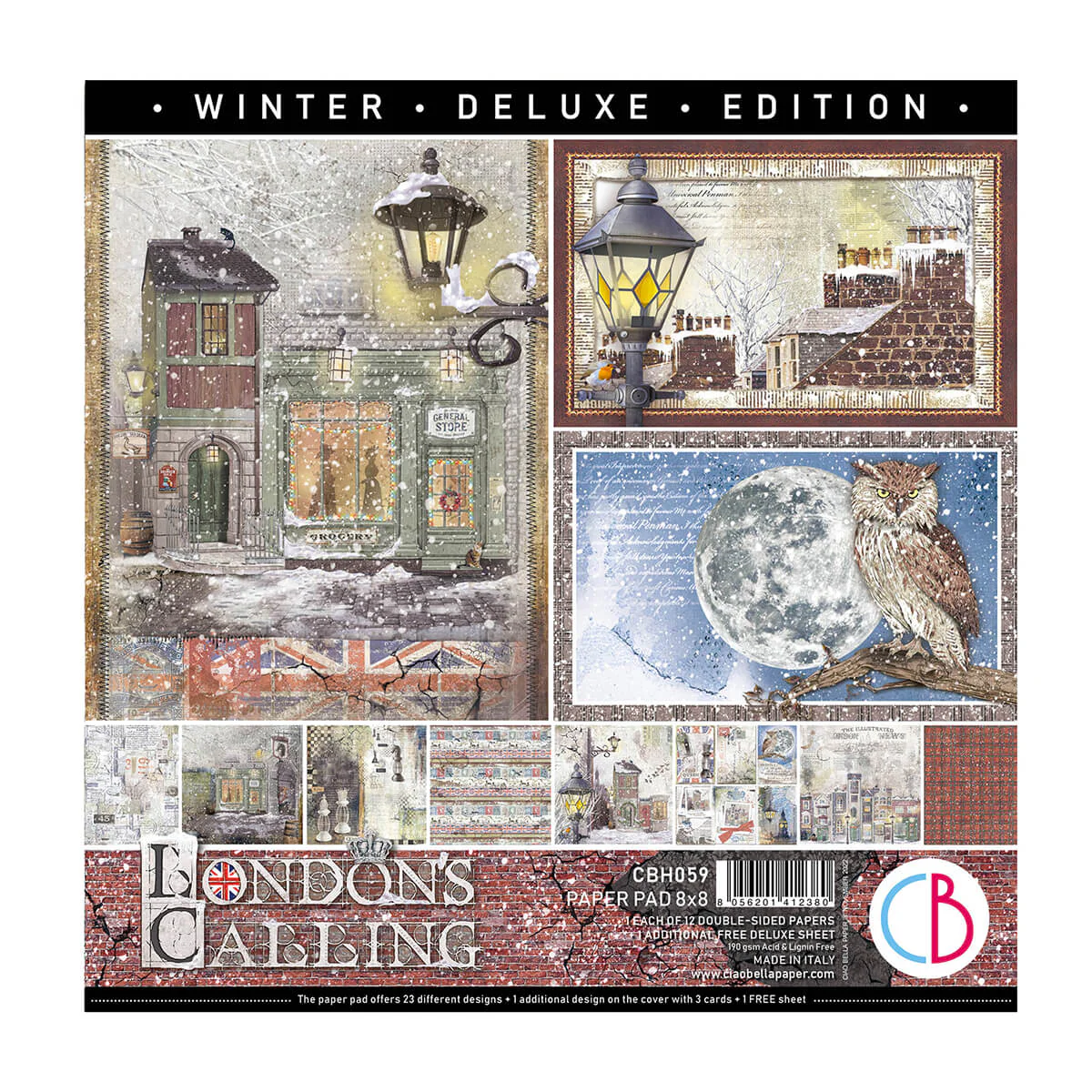 Ciao Bella London’s Calling paper pads