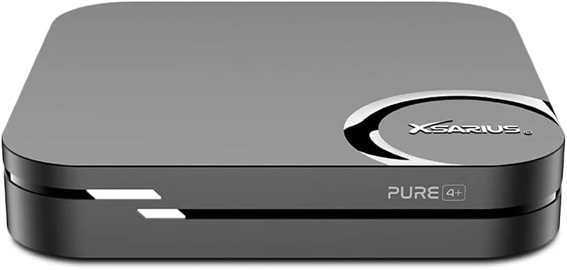Xsarius Pure 4+ Streaming Box 4K UHD – Zwart