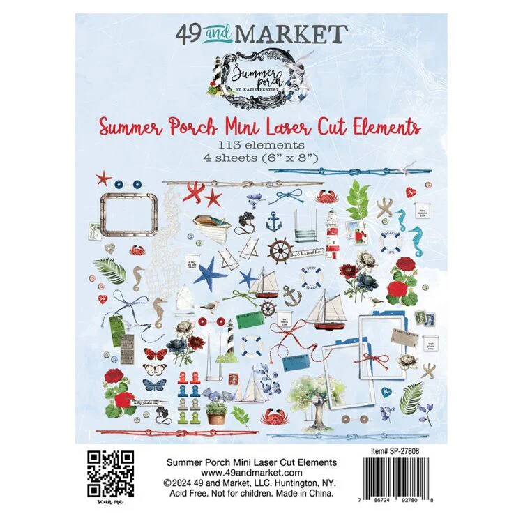 49 and Markets – Summer Porch Mini Laser Cut Elements
