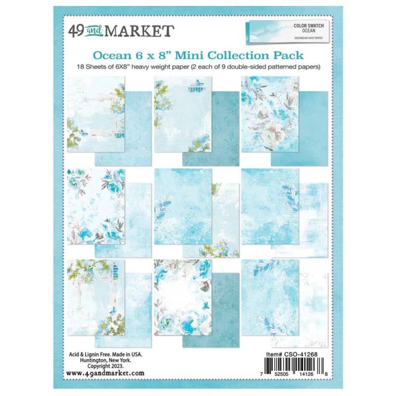 49 and Market – Ocean 6×8 inch Mini Collection Pack 49 and Market – Ocean 6×8 inch Mini Collection Pack