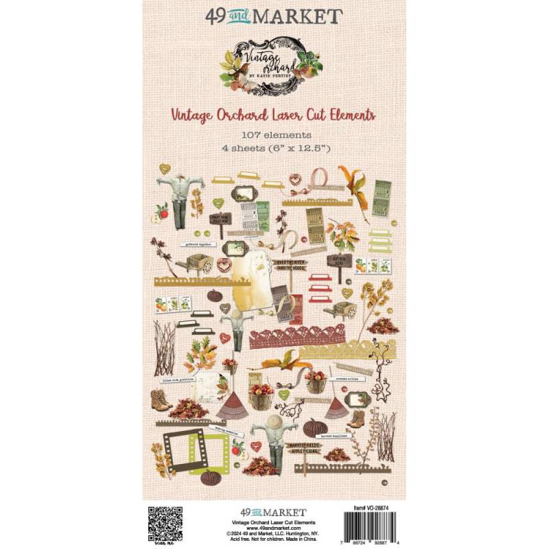 49 and Market – Vintage Orchard Laser Cut Elements