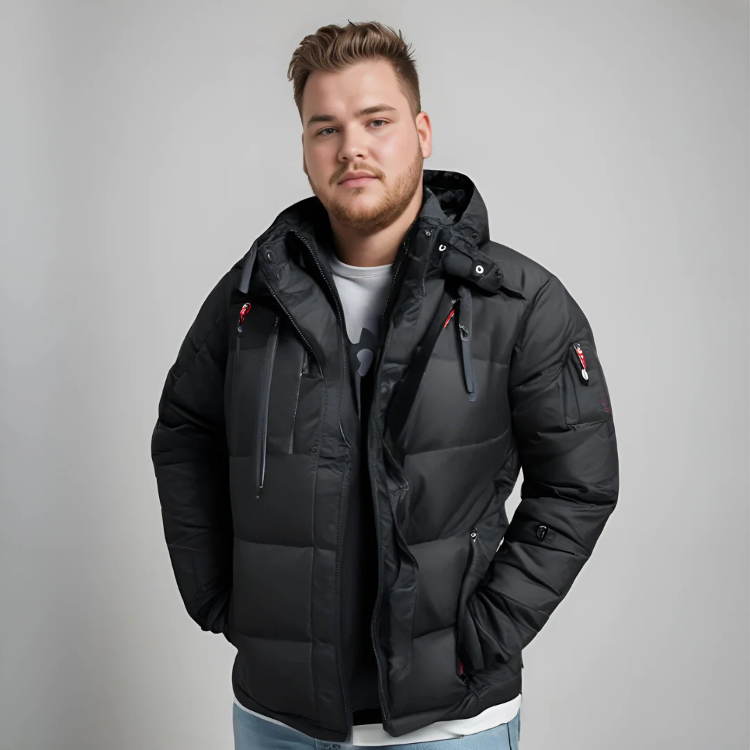 ArcticLine Herenjas – Warme en Stijlvolle Winterjas met Moderne Pasvorm
