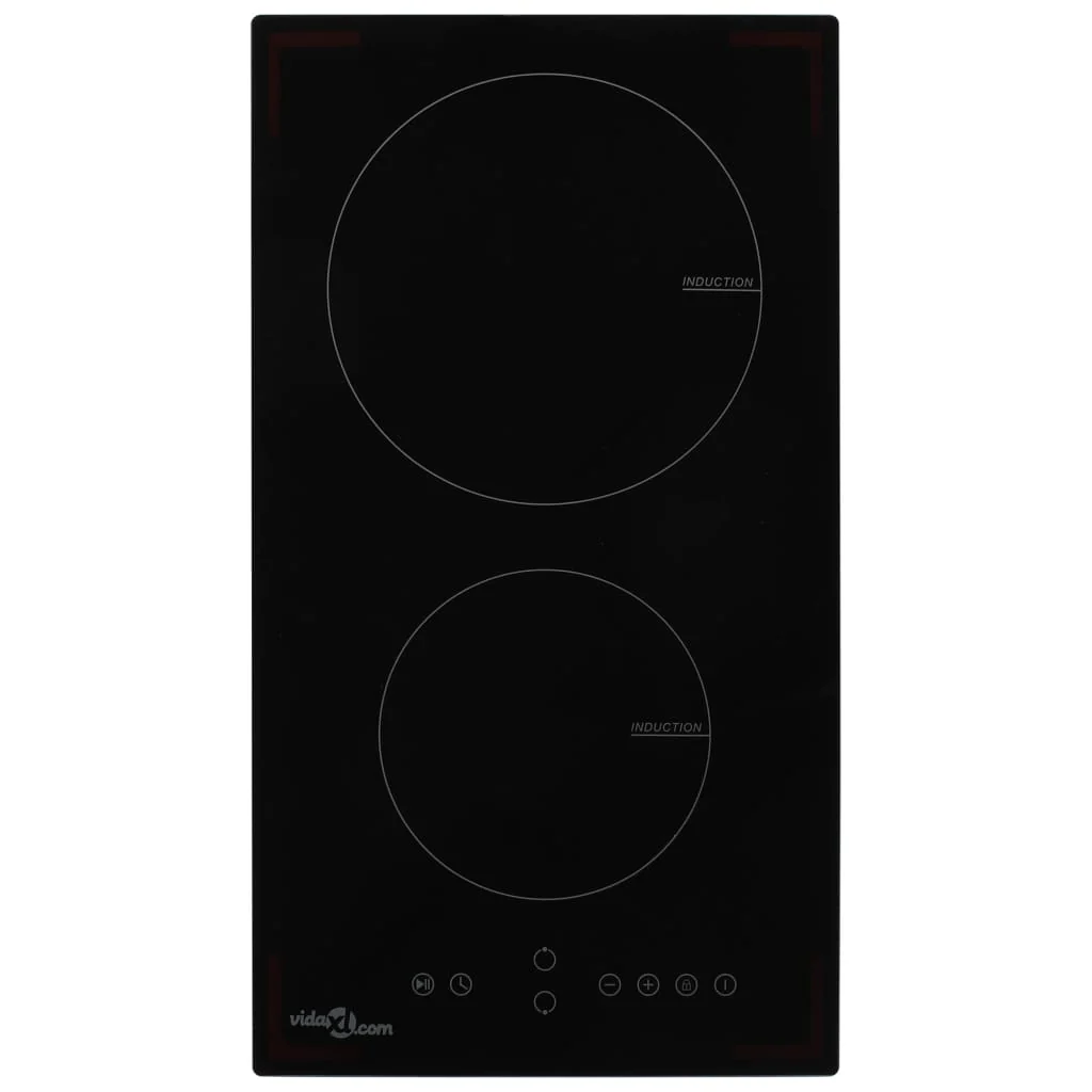 vidaXL Inductiekookplaat Flexizone 2 kookzones aanraakbediening 3500 W