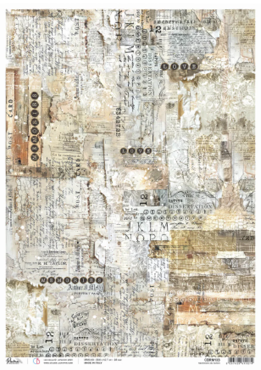 Ciao Bella – Rice paper A3