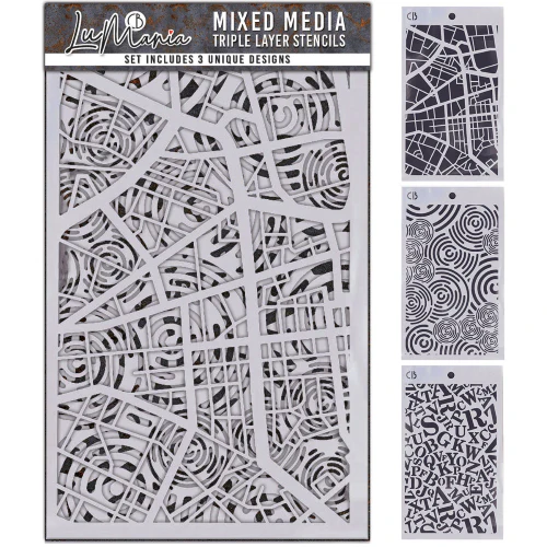 Ciao Bella – Stencil mix triple layer set #006