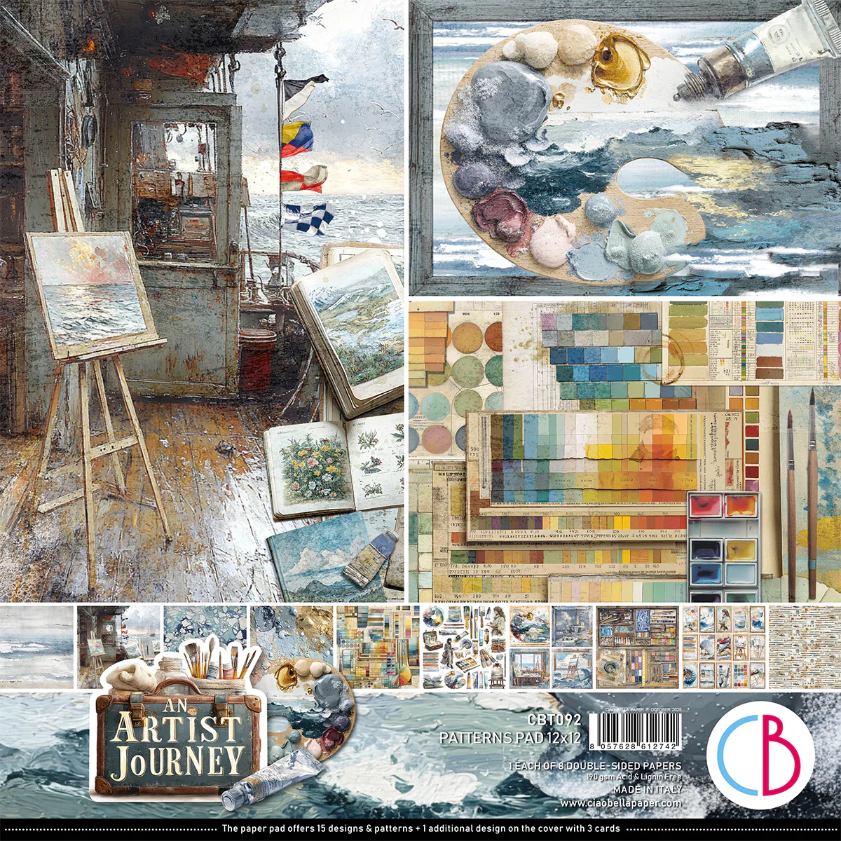 Ciao Bella An artist Journey paper pads