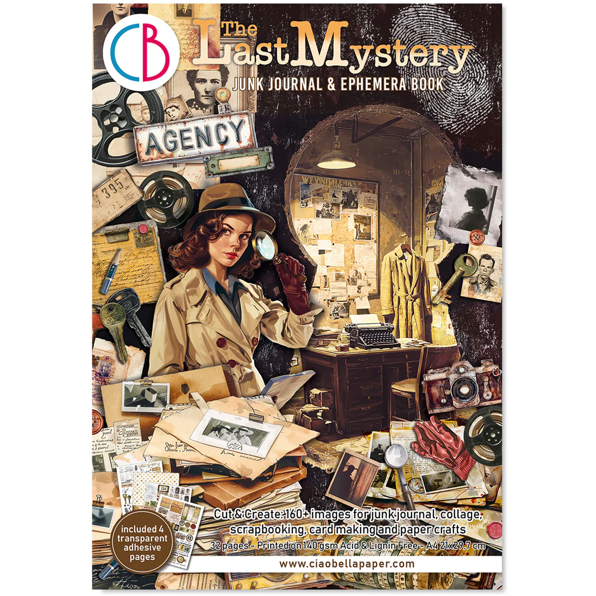 Ciao Bella Junk Journal book The last Mystery