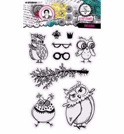 Art by Marlene – Clear stamps Owlicious