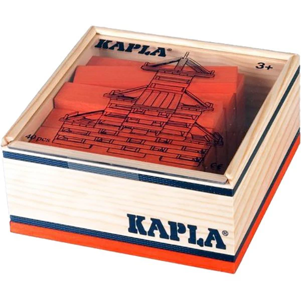 “Kapla Blokken 40 Oranje in Kist!”