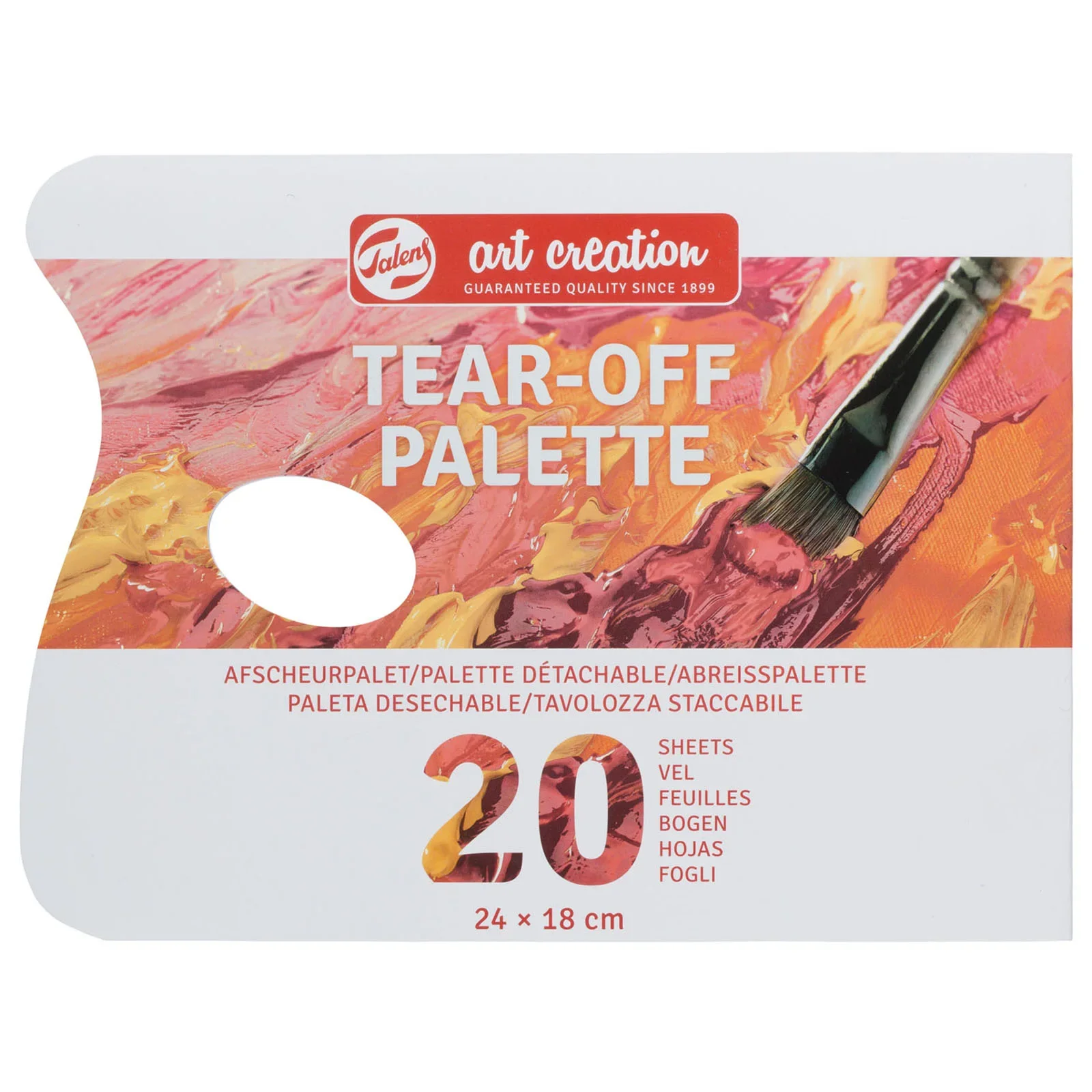 Talens Tear off palette Talens Tear off palette