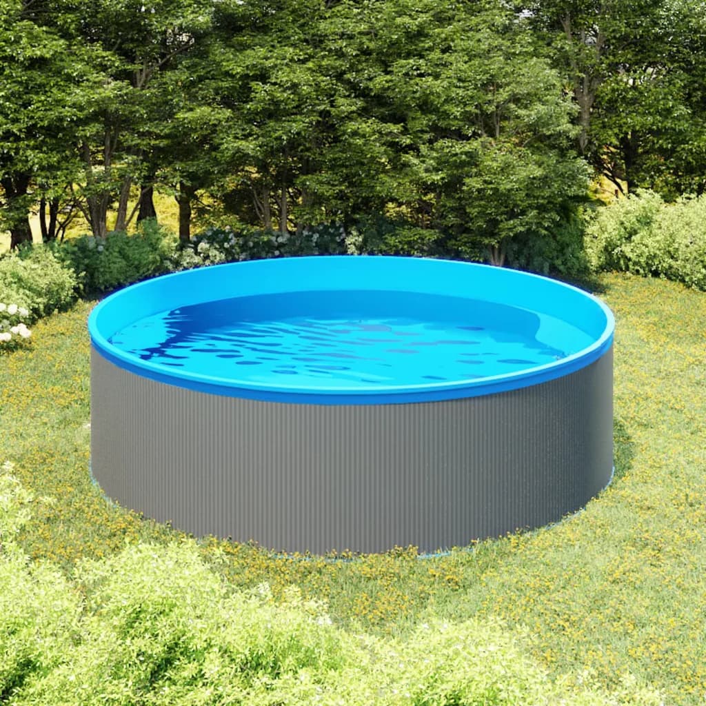 vidaXL Splasher pool 350×90 cm grijs