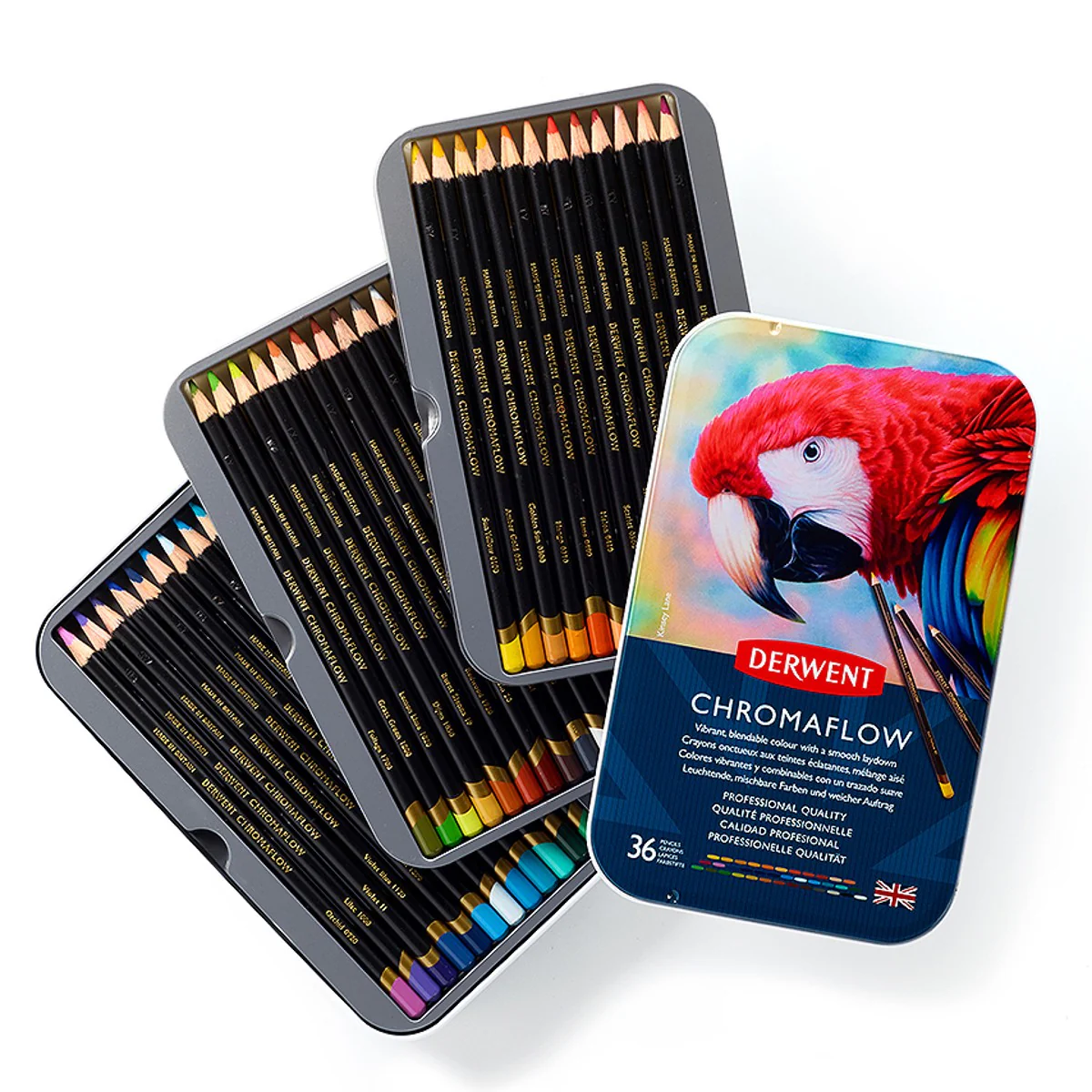 Derwent – Chromaflow 36 kleurpotloden