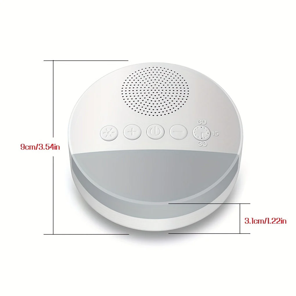 DreamWave White Noise Machine – Rustgevende Geluidstherapie met Timer